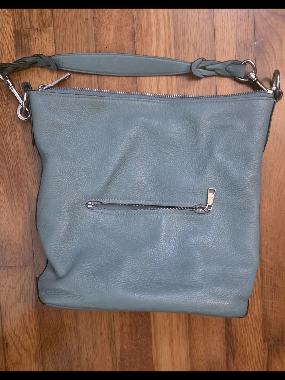 Coach pebbled leather